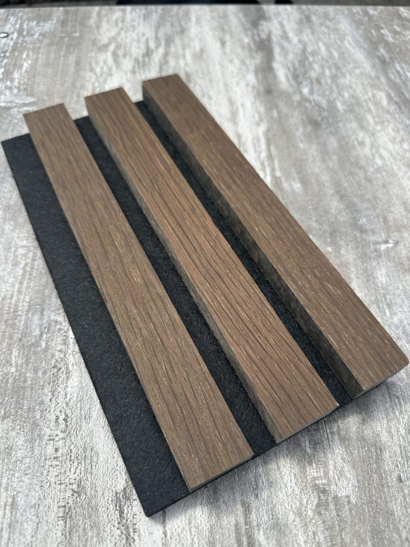 SMOKED OAK Acustic Panel Natural Veneer