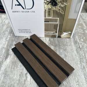 SMOKED OAK Acustic Panel Natural Veneer
