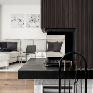SMOKED OAK Acustic Panel Natural Veneer